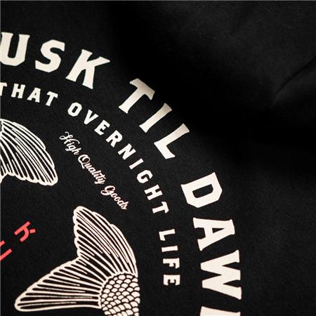 SWEAT HOMEM - PRETO KUMU DUSK TILL DAWN - NOIR