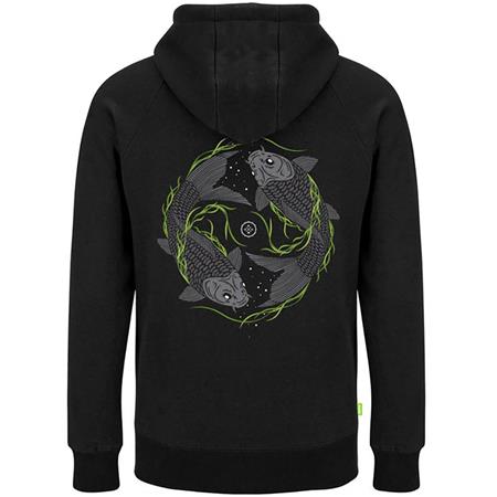 Sweat Homem - Preto Kumu Hoody Vortex - Noir