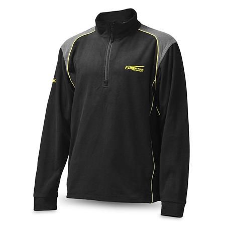 Sweat Homem - Preto Tubertini Pile Micro Light - Noir