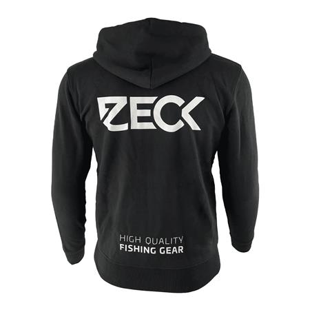 SWEAT HOMEM - PRETO ZECK ZIP HOODIE - NOIR