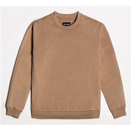 Sweat Homem Spro Angle Sweatshirt Crew Neck - Natural