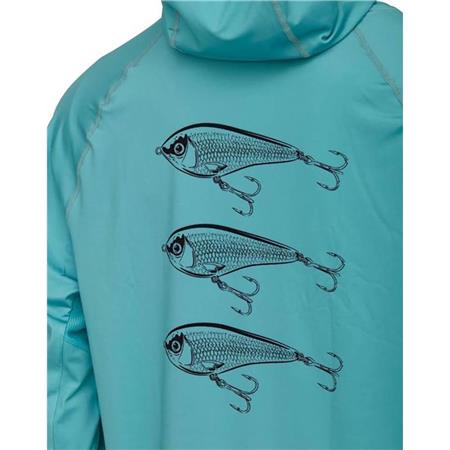 SWEAT HOMEM UV - SEA BREEZE WESTIN BAY UPF UV - SEA BREEZE