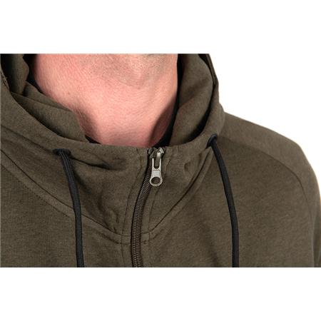SWEAT HOMEM - VERDE FOX COLLECTION LW HOODY GREEN & BLACK - VERT