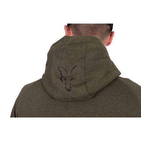 SWEAT HOMEM - VERDE FOX COLLECTION LW HOODY GREEN & BLACK - VERT