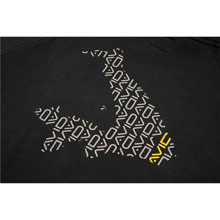 SWEAT HOMME AVID CARP COMPOUND HOODIE - NOIR