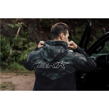 SWEAT HOMME BKK LOGO - BLACK/CAMO