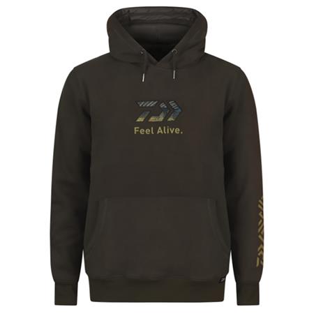 Sweat Homme Daiwa D-Vec Sandre - Olive