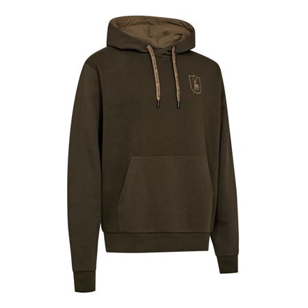 Sweat Homme Deerhunter Logo Hoodie - Fallen Leaf