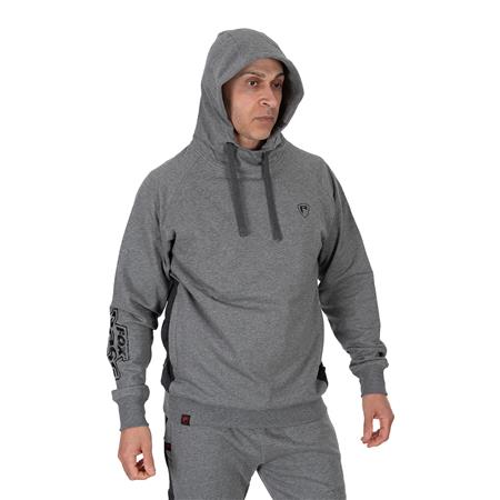 SWEAT HOMME FOX RAGE VOYAGER GREY HOODY - GRIS
