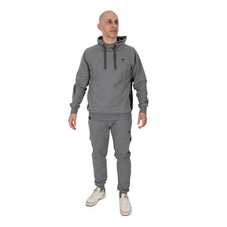 SWEAT HOMME FOX RAGE VOYAGER GREY HOODY - GRIS