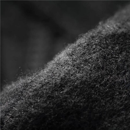 SWEAT HOMME GEOFF ANDERSON WIZWOOL 335 HOODIE - NOIR