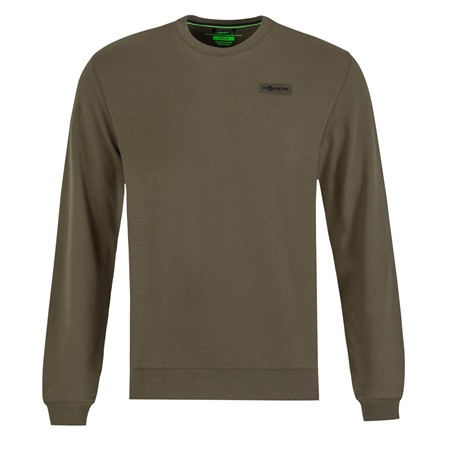 Sweat Homme Korda Patch Crewneck - Dark Olive