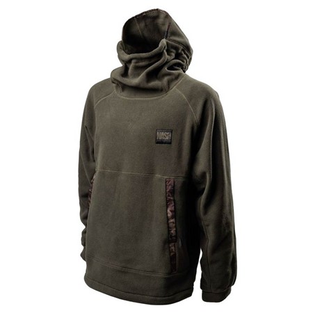 Sweat Homme Nash Zt Micro Fleece Hoodie - Kaki