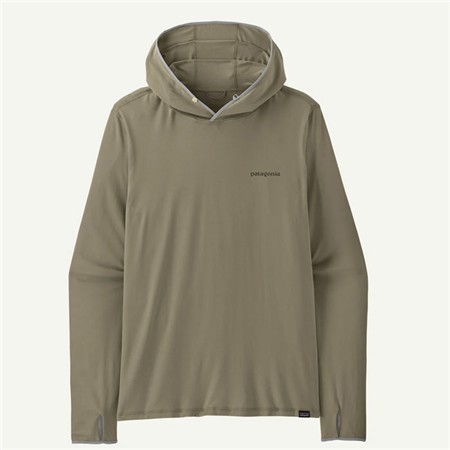 SWEAT HOMME PATAGONIA TROPIC COMFORT NATURAL GRAPHIC HOODY - FITZ ROY TROUT: RIVER ROCK GREEN