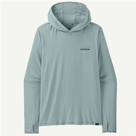 SWEAT HOMME PATAGONIA TROPIC COMFORT NATURAL GRAPHIC HOODY - THERMAL BLUE