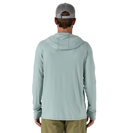 SWEAT HOMME PATAGONIA TROPIC COMFORT NATURAL HOODY - THERMAL BLUE