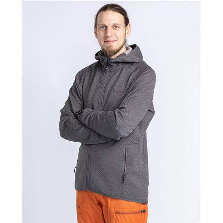 SWEAT HOMME PINEWOOD EVERYDAY TRAVEL FULL ZIP - GRIS