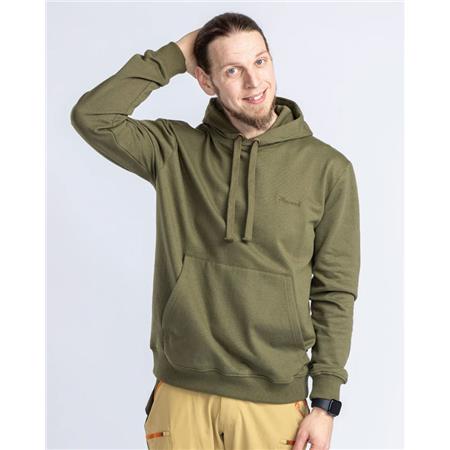 SWEAT HOMME PINEWOOD LOGO HOODIE - PINE GREEN