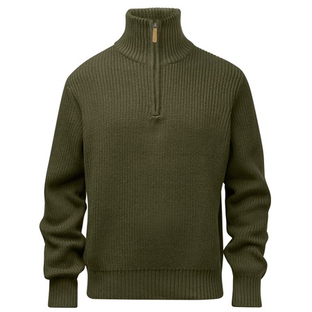 Sweat Homme Pinewood Philip Knitted - Olive Green