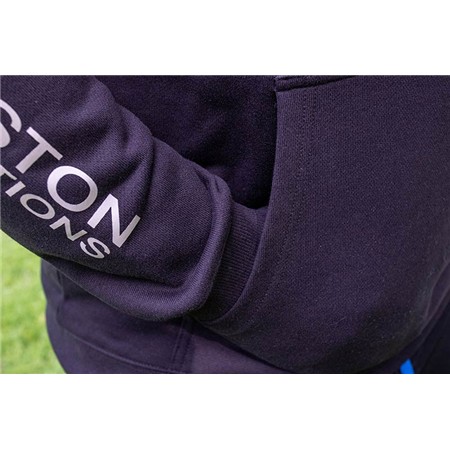 SWEAT HOMME PRESTON INNOVATIONS BLACK FRENCH TERRY HOODIE - NOIR