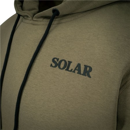 SWEAT HOMME SOLAR CASUALS HOODY - OLIVE
