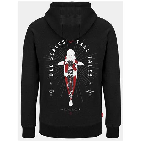 Sweat Infantil - Preto Kumu Hoody Kids Tall Tales - Noir