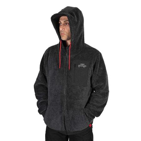 SWEAT MAN - ZWART FOX RAGE REVERSIBLE SHERPA HOODY