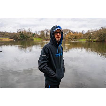 SWEAT MAN - ZWART PRESTON INNOVATIONS HYDROTECH PULLOVER HOODIE