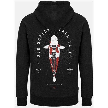 Sweat Mannen - Zwart Kumu Tall Tales Pull Over