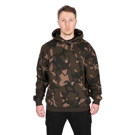 Sweat Masculino Fox Lw Khaki/Camo Split Zip Hoody - Camuflado