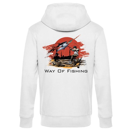 Sweat Masculino W.O.F. Manga - Branco