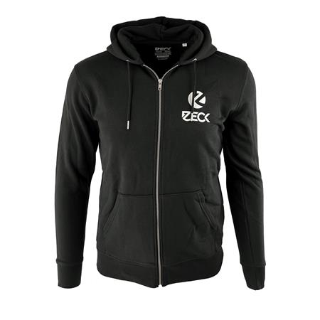 Sweat Męski Zeck Zip Hoodie - Czarny