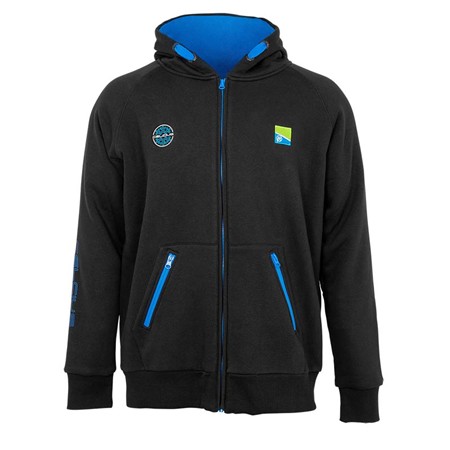 Sweat Met Rits Heren Preston Innovations Celcius Hoodie - Zwart