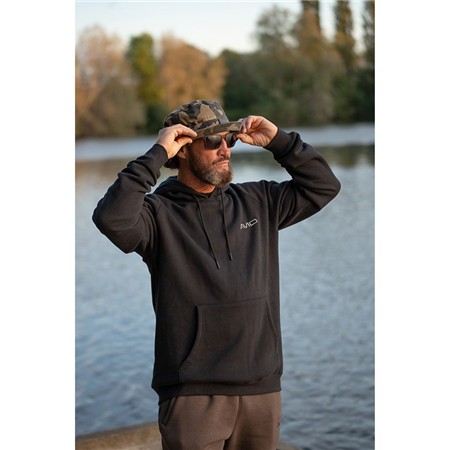 SWEAT VOOR HEREN AVID CARP COMPOUND HOODIE - ZWART