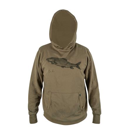 Sweat Voor Heren Korum Classic Barbel Hoodie - Kaki