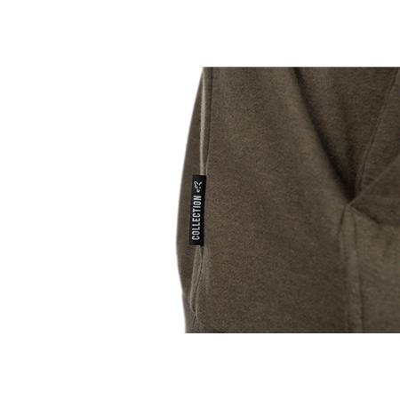 SWEAT VOOR MANNEN - KAKI FOX COLLECTION HOODY