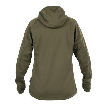 SWEAT VROUW HART STILK-HXT - OLIVE FONCÉ