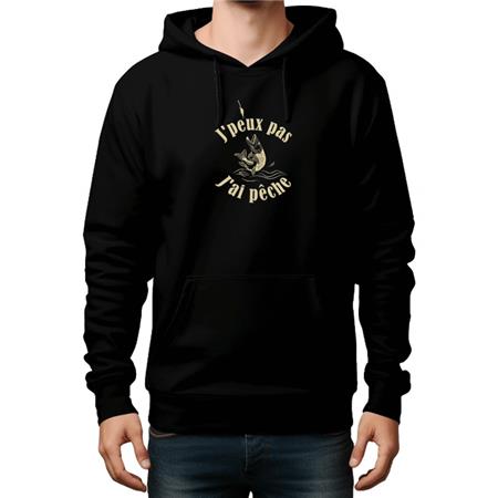Sweater Kind Bartavel Thema Vissen No Puedo, Voy A Pescar - Negro Ik Kan Niet, Ik Ga Vissen - Zwart