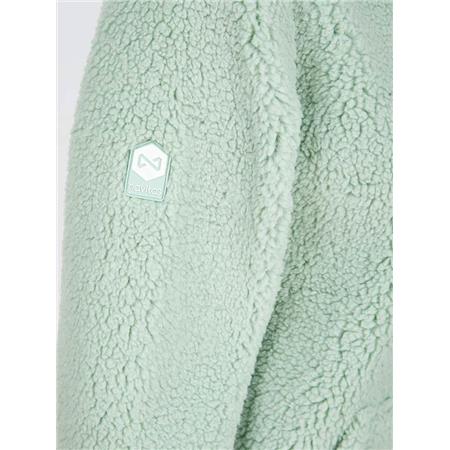 SWEATER VROUW NAVITAS WOMENS SHERPA PULLOVER LIGHT GREEN