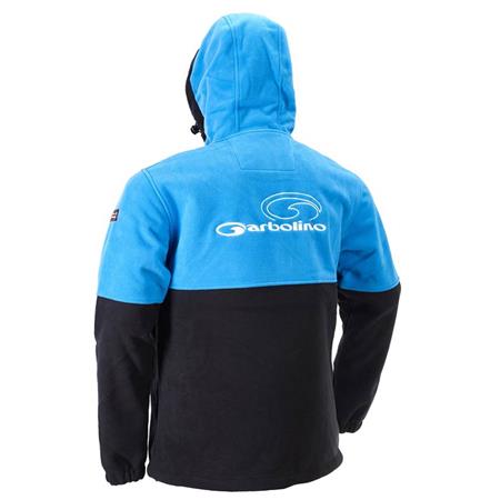 SWEATSHIRT HEREN GARBOLINO SMOK WINDPROOF MATCH - ZWART/BLAUW