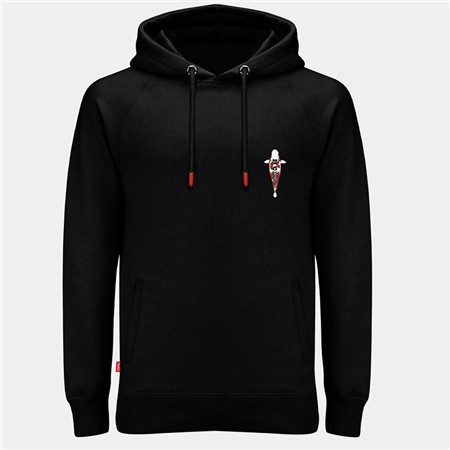 SWEATSHIRT HEREN KUMU TALL TALES PULL OVER - ZWART