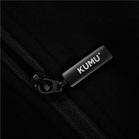 SWEATSHIRT HEREN KUMU TALL TALES PULL OVER - ZWART