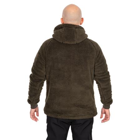 SWEATSHIRT HERR FOX RAGE PREDATOR SHERPA HOODY - BRUN