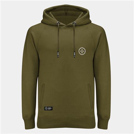 SWEATSHIRT HERRE KUMU HOODY DEATH RIG - KHAKI