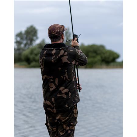 SWEATSHIRT HERREN FOX FULL ZIP PREM SHERPA 310 HOODIE - CAMO