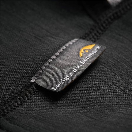 SWEATSHIRT HERREN GEOFF ANDERSON WIZWOOL 335 HOODIE - SCHWARZ