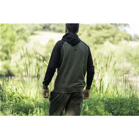 SWEATSHIRT HERREN NASH MAKE IT HAPPEN HOODY RAGLAN - GRÜN