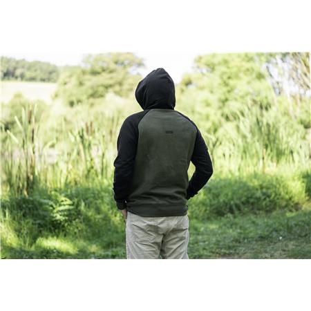 SWEATSHIRT HERREN NASH MAKE IT HAPPEN HOODY RAGLAN - GRÜN