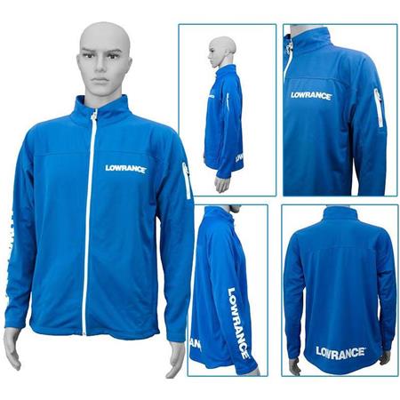 Sweatshirt Mit Zipp Herren Lowrance - Blau Royal