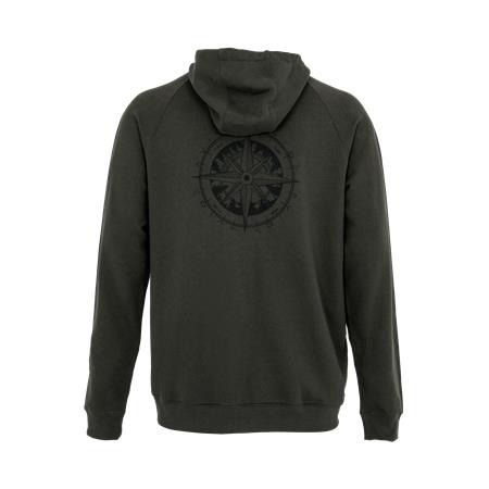 SWEATSHIRT TIL HERRE AVID CARP BEARING ZIP HOODIE - GRØN